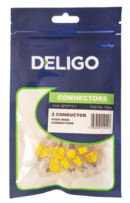 Push Wire Connector Packs (10pcs)