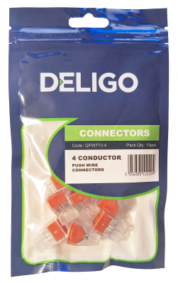 Push Wire Connector Packs (10pcs)