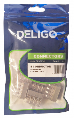 Push Wire Connector Packs (10pcs)