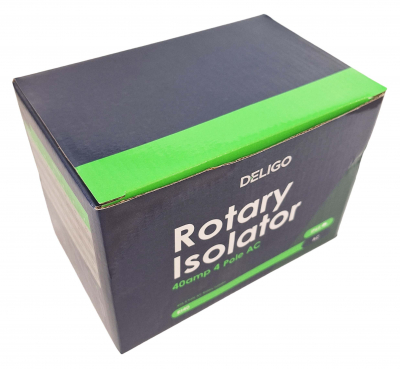AC Rotary Isolator 40A 175 x 114 x 100mm