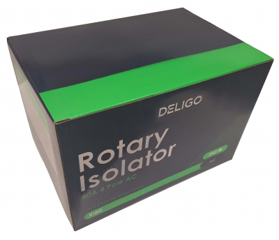 AC Rotary Isolator 80A 240 x 160 x 120mm