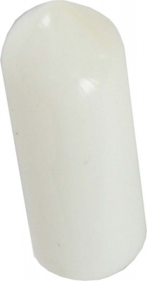 Threaded Rod End Cap M6 x 25mm White