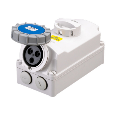 Industrial Interlocking Switch IP67 3 Pin 230V-32A