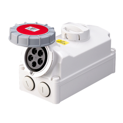 Industrial Interlocking Switch IP67 5 Pin 415V-16A