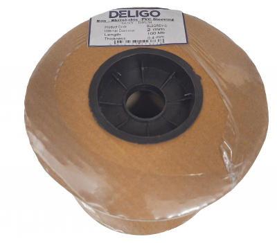 2MM  SLEEVING - GREY *100M DRUM*