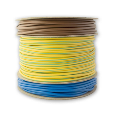 4MM  SLEEVING - MULTI REEL 60M X G/Y, 20M X BR, 20M X BU