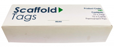 Scaffold Inspection Tags