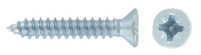 6 x 1/2" Countersunk Pozi Self Tapping Screws