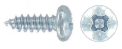 6 x 1” Pozi Panhead Self Tapping Screws