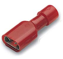 Female Push-On Terminals Red 2.8mm