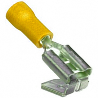 Piggy Back Terminal Yellow 6.3mm