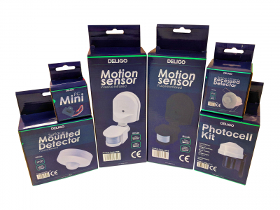 PIR Stand Alone Motion Detector - White