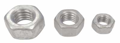 Full Nuts Hot Dipped Galvanised